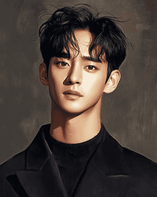 Kim Soo Hyun Celebrity Art Diamond Painting