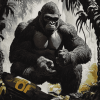 King Kong Ape Diamond Painting