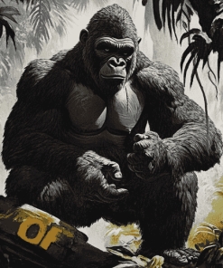 King Kong Ape Diamond Painting