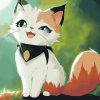 Kirara Kitty Animation Diamond Painting