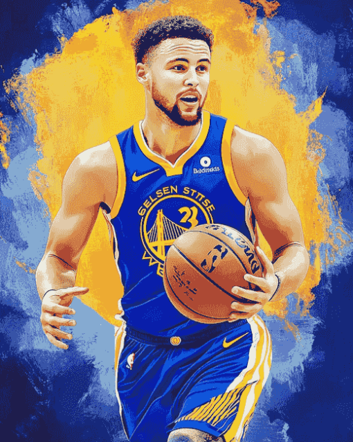 Klay Thompson Basketball Legend Diamond Painting