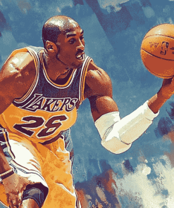 Kobe Jordan Legendary Sports Diamond Painting