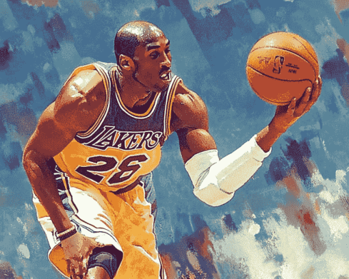 Kobe Jordan Legendary Sports Diamond Painting