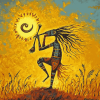 Kokopelli Musician Diamond Painting