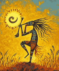 Kokopelli Musician Diamond Painting