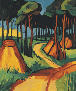 Kornpuppen Pechstein Landscape Diamond Painting