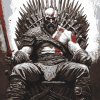 Kratos Game of Thrones Diamond Painting