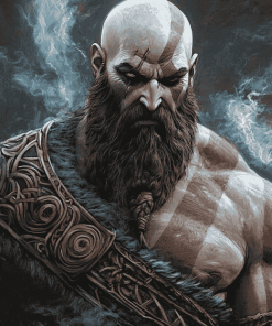 Kratos Mythology Diamond Painting