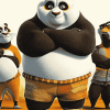 Kung Fu Panda Characters Diamond Painting