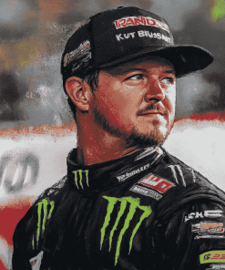 Kurt Busch Racing Legend Diamond Painting