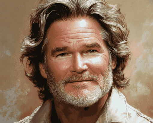 Kurt Russell Iconic Celebrity Diamond Painting