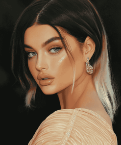 Kylie Jenner Fashion Icon Diamond Painting