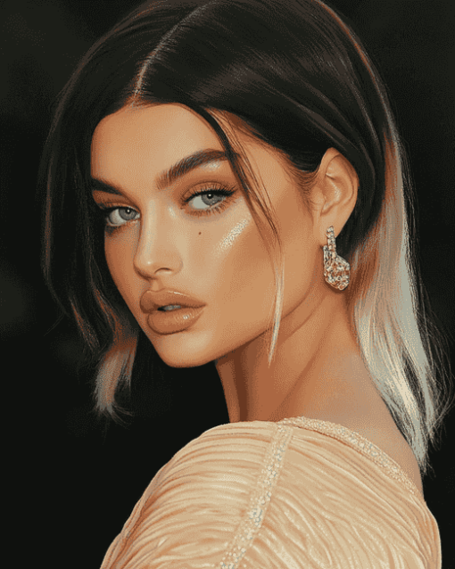 Kylie Jenner Fashion Icon Diamond Painting