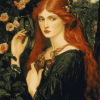 La Ghirlandata Rossetti Vintage Diamond Painting