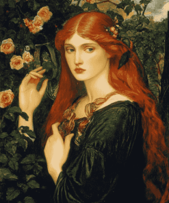 La Ghirlandata Rossetti Vintage Diamond Painting