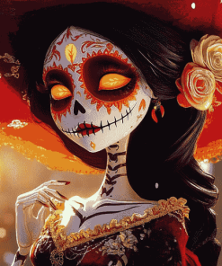 La Muerte Animation Diamond Painting