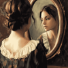 Lady Mirror Diamond Painting