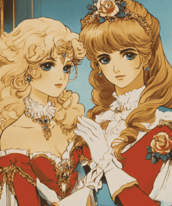 Lady Oscar Anime Diamond Painting