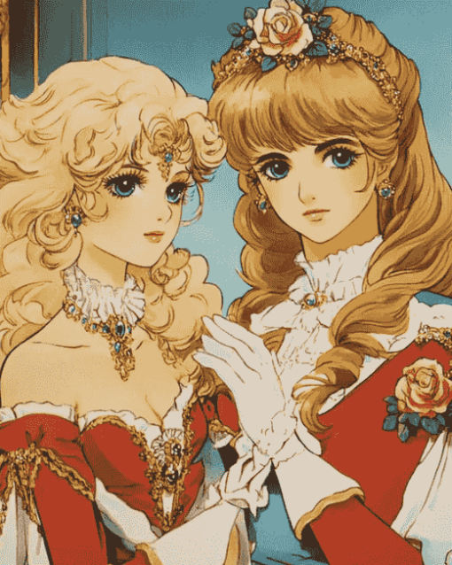 Lady Oscar Anime Diamond Painting