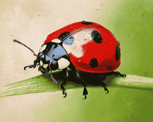 Ladybird Insect Bliss Diamond Painting