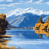 Lake Wanaka National Park Diamond Painting