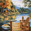 Lakeside Serenity Diamond Painting