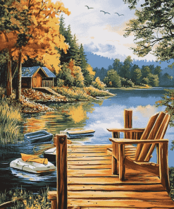 Lakeside Serenity Diamond Painting