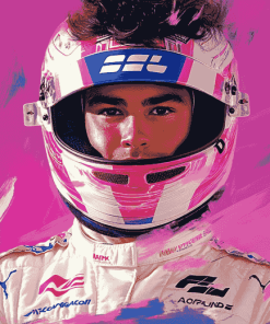 Lance Stroll Racing Legend Diamond Painting