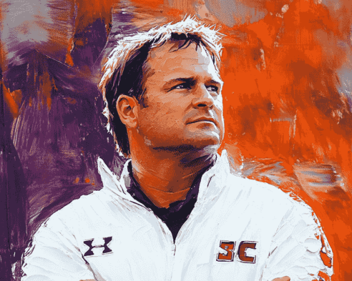 Lane Kiffin Sports Icon Diamond Painting