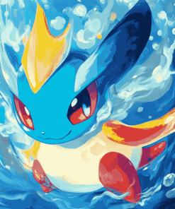 Lanturn Pokemon Craft Diamond Painting