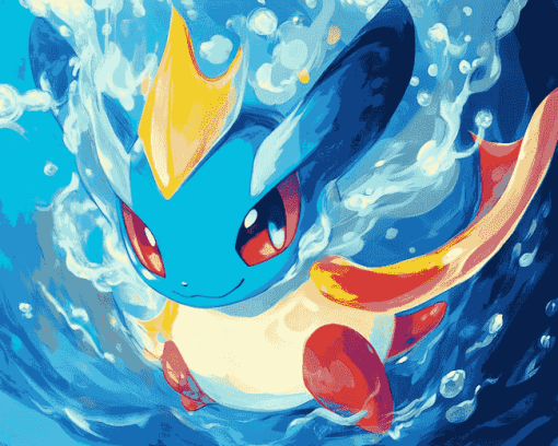 Lanturn Pokemon Craft Diamond Painting