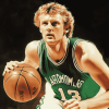 Larry Bird Basketball Icon Diamond Painting