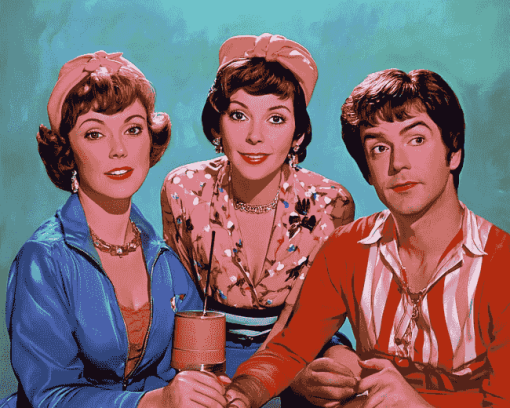 Laverne And Shirley TV Series Diamond Painting