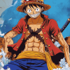 Law One Piece Anime Diamond Painting