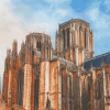 Le Mans Cathedral Diamond Painting