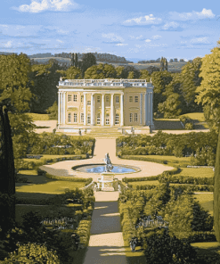 Le Petit Trianon Gardens Diamond Painting