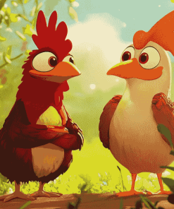 Leafie A Hen Into The Wild Animated Diamond Painting