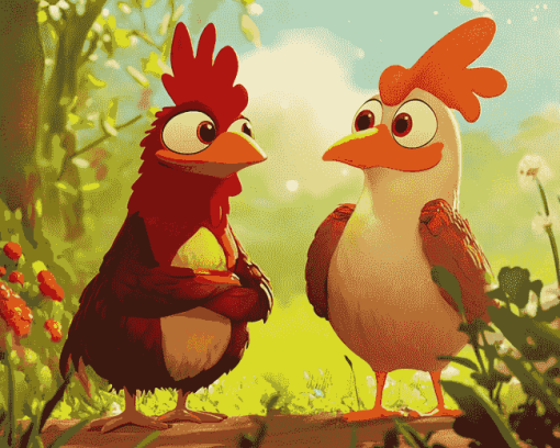 Leafie A Hen Into The Wild Animated Diamond Painting