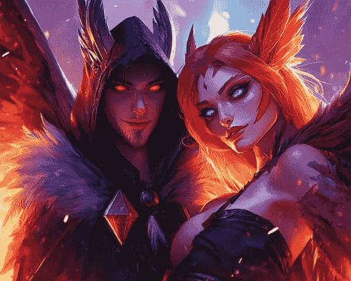 League Of Legends Xayah Diamond Painting