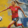 Leah Williamson Football Star Diamond Painting