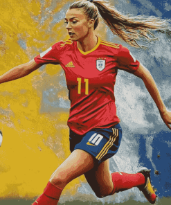 Leah Williamson Football Star Diamond Painting