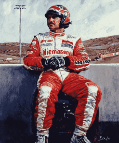 Legendary Nige Mansell Diamond Painting