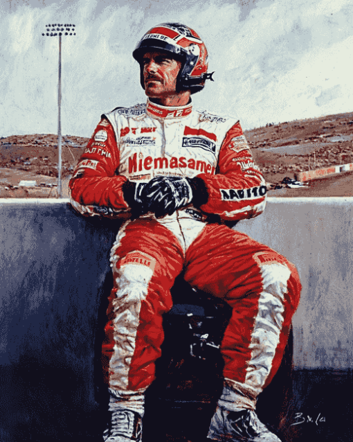 Legendary Nige Mansell Diamond Painting