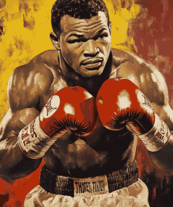 Legendary Sugar Ray Robinson Diamond Painting