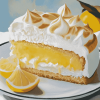 Lemon Meringue Cake Delight Diamond Painting