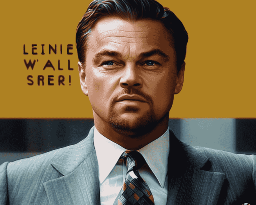 Leonardo DiCaprio Movie Diamond Painting