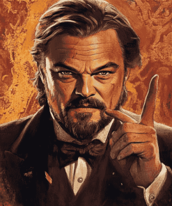 Leonardo Dicaprio Django Unchained Diamond Painting