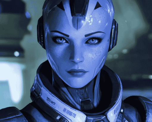 Liara Tsoni Mass Effect Diamond Painting