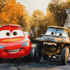 Lightning McQueen and Mater Cartoon Diamond Painting