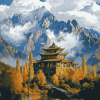 Lijiang Mountain Scenery Diamond Painting